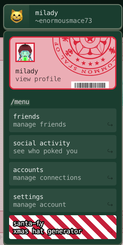RemiliaNET Alpha v0.4.1: Christmas Hat Time